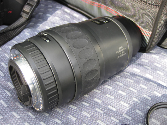 Pentax SF10 35mm Auto Focus SLR Camera Set VGC in Cameras & Camcorders in Winnipeg - Image 4