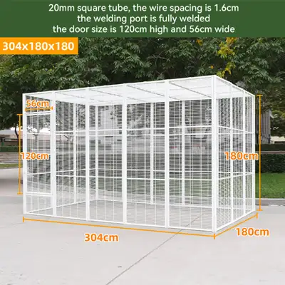 Oiseaux & Perroquet, Grande volière spacieuse et robuste, View more