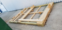 Wood Lumber Beam Deck Shed Base