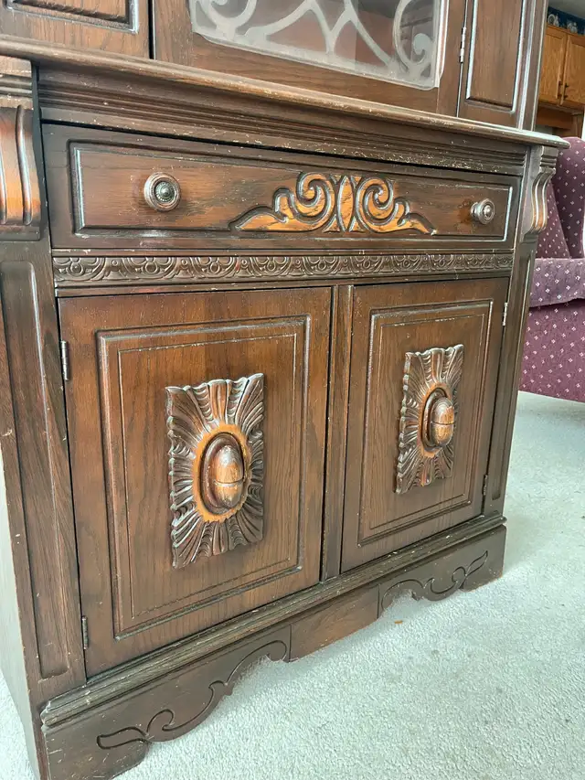 Solid Wood Display Cabinet in Hutches & Display Cabinets in Peterborough - Image 6