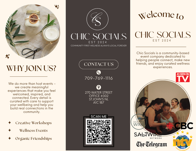 Chic Socials NL in Activities & Groups in St. John's - Image 2