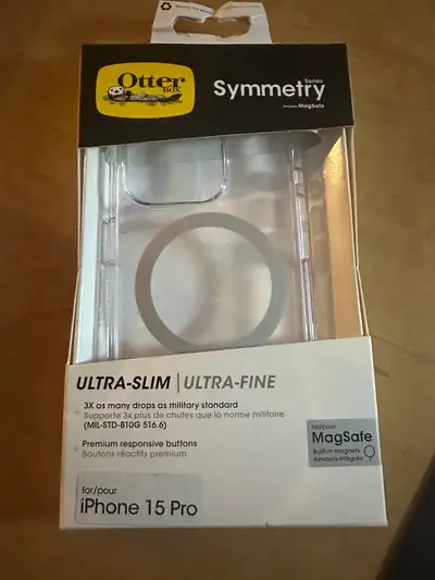OtterBox Symmetry iPhone 15 Pro, View more