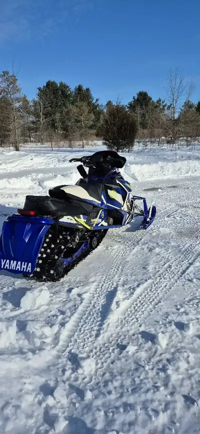 1.5 pages of all the upgrades ,shocks ,track ,etc. Dyno @ 265 hp. Not for beginners. 13,800 km