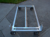 Heavy duty stainless steel cart