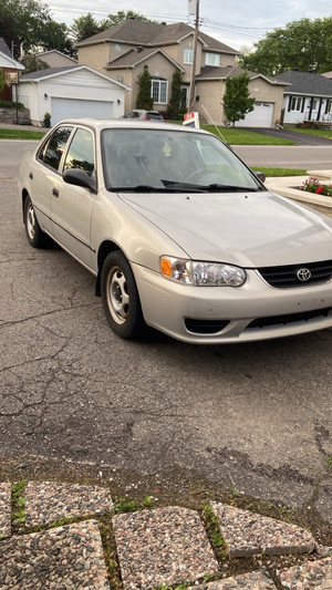 2001 Toyota Corolla CE