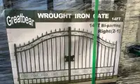 14ft Wrought Iron Driveway Gate for Sale