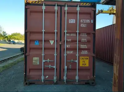 Used 20 ft and 40 ft containers For Sale in Cambridge, View more