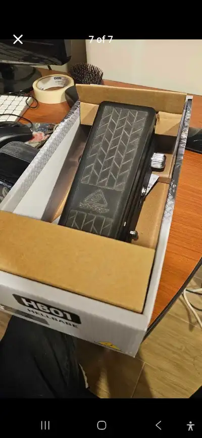 Behringer Cry Babe guitar pedal wah, View more