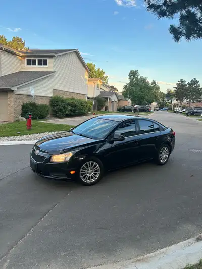 2012 Chevrolet Cruze ECO BLACK ON BLACK Automatic. 1.4L 4 Cylinder Front Wheel Drive. Air Conditioni...