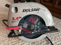 American made Skilsaw w New Bosch 40 tooth blade