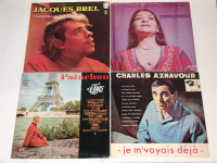 Patachou Jacques Brel Charles Aznavour Frida boccara 4XLP
