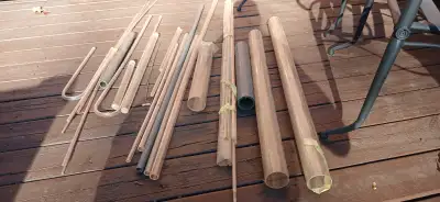 Various plastic rod and tube, View more