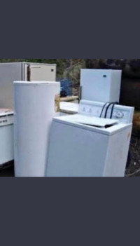Free pick ups of all old appliances and metals 