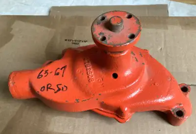 Small Block Chevrolet Water Pump. Has casting # 3782608 . Reference lookup says mid 60's Corvette, C...