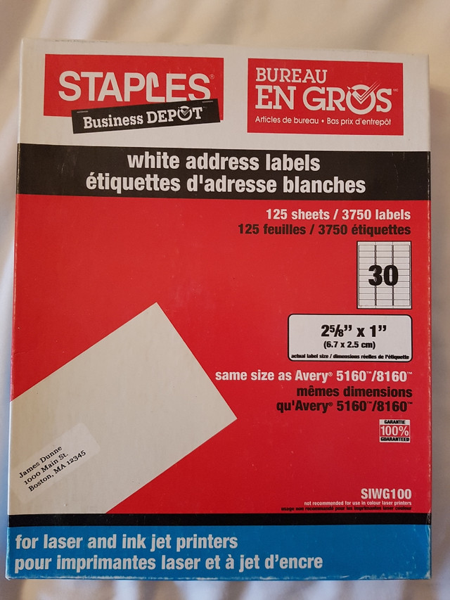 Old Stapes.ca/ Business  Depot box in Arts & Collectibles in Chatham-Kent