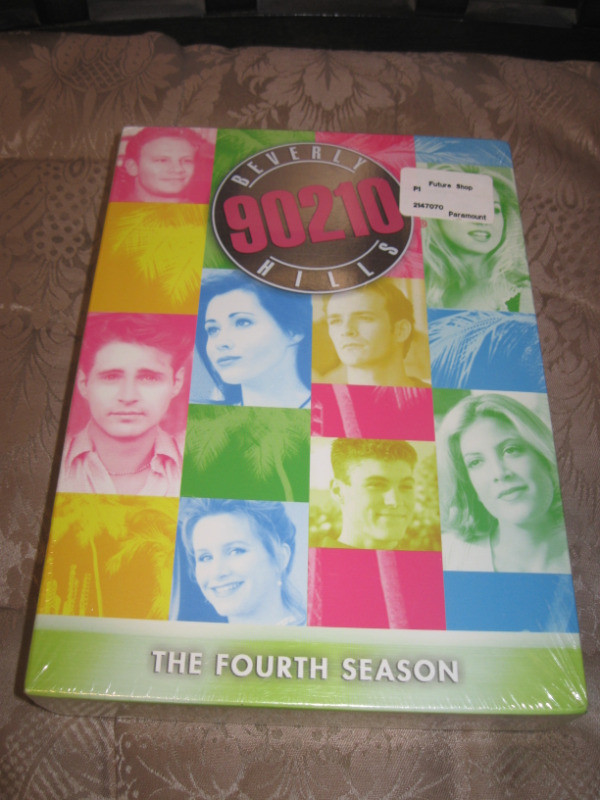 SEALED Beverly Hills 90210  Fourth Season 4 DVD NEW • Luke Perry for sale  