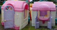 Barbie indoor/outdoor full size house