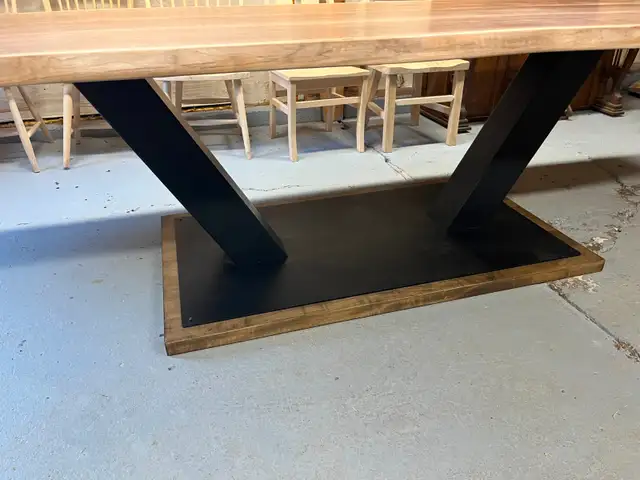 From Our Showroom This Live Edge Walnut Dining Table in Dining Tables & Sets in City of Toronto - Image 5