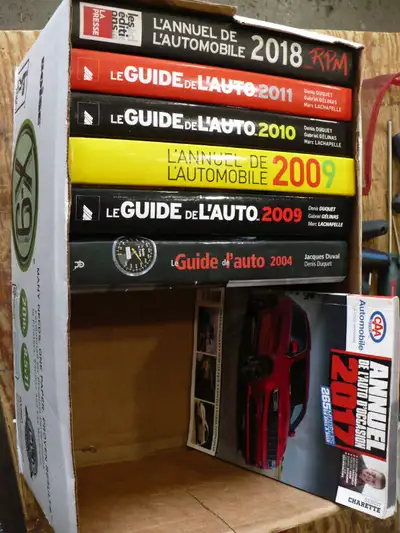 GUIDE DE L'AUTO-L'ANNUEL DE L'AUTO -$ 5.00 CHAQUE, View more