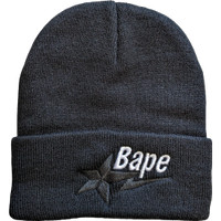 Bape Black Beanie / Hat