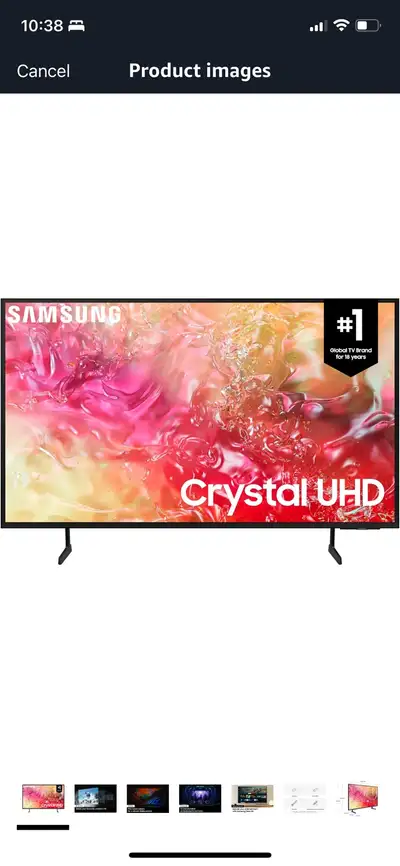 Samsung 55inch UHD 4K tv, View more