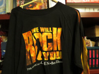 We Will Rock You men's X large long sleeved shirt from play