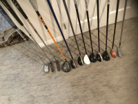 Golf Clubs, various