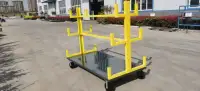 48" Mobile Bar And Pipe Racks for Heavy Duty