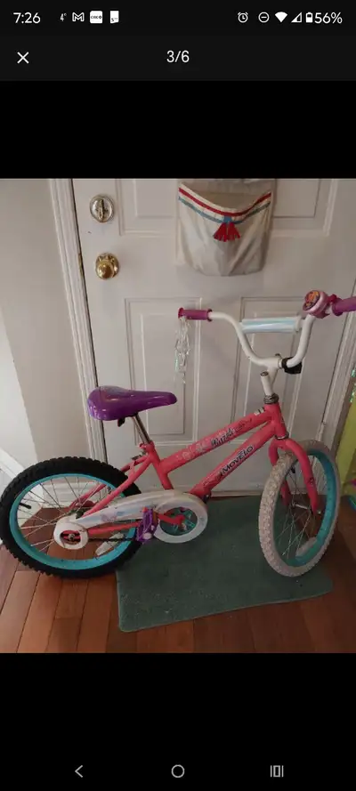 MOVELO 18" Kids Bike + Helmet, View more