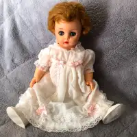 18" Dee an Cee Doll Vintage Canadian Doll 1950s Doll