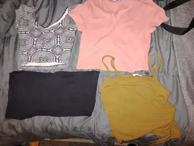 Women's Crop Top and Tank Top Bundle, View more
