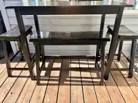 Table & Stool Set (Counter Height)