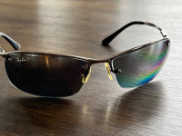RayBan Frameless Polarized Sunglasses
