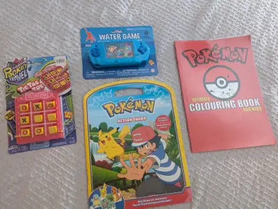 Pokemon activity books and games, View more
