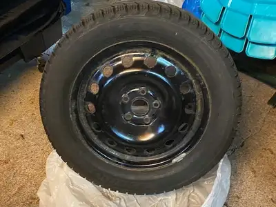 4 x Michelin X-ice 235/55 R 17 Brand new Maybe used for one month Rims are older Paid $1300 for the...