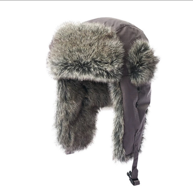 59.5cm waterproof Russian Trooper Fur Earflap Winter Skiing Hat in Other in City of Toronto