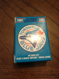 91score toronto blue jays card set