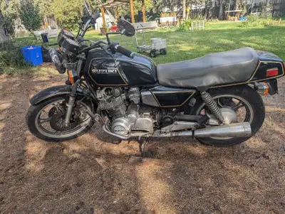 1982 Suzuki GS 1100. 44,500km. No issues. Would make a great cafe racer project bike. $2100 OBO