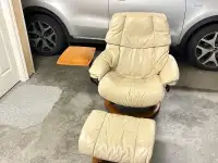 Leather Stressless Chair