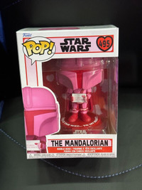 Pop The Mandalorian 495 (San Valentin) Funko Funko Star Wars