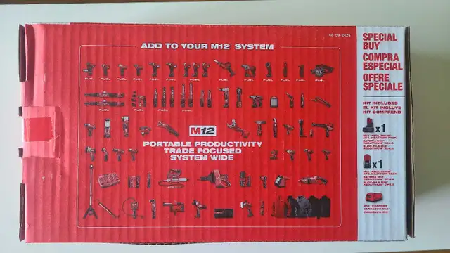 Milwaukee M12 REDLITHIUM XC4.0/CP2.0 Starter Kit in Power Tools in City of Toronto - Image 3