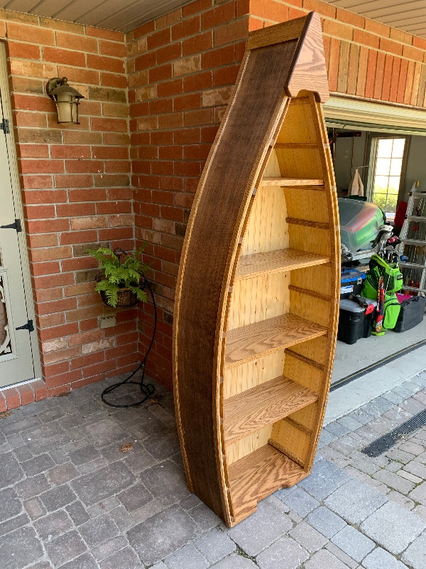 Canoe bookcase Bookcases & Shelving Units Barrie Kijiji