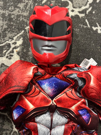 Red power ranger costume 