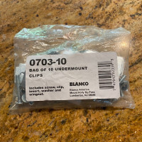 Blanco undermount clips — convert from top mount