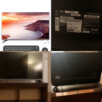 LG TV  with Bench