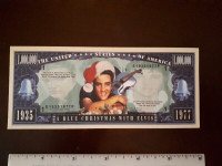 A Blue Christmas with Elvis $1,000,000 bill