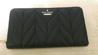 Brand new Kate Spade New York black leather wallet