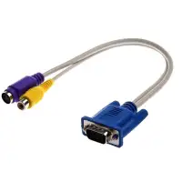 VGA to S-Video/RCA (Composite) adapter