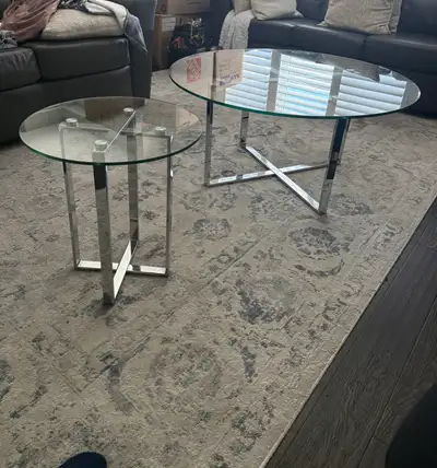 matching Coffee table and End tables, View more