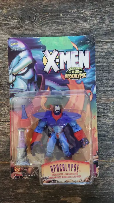 1995 X-Men Age of Apocalypse – Apocalypse Vintage Toy Biz Apocalypse figure from 1995. Still sealed...